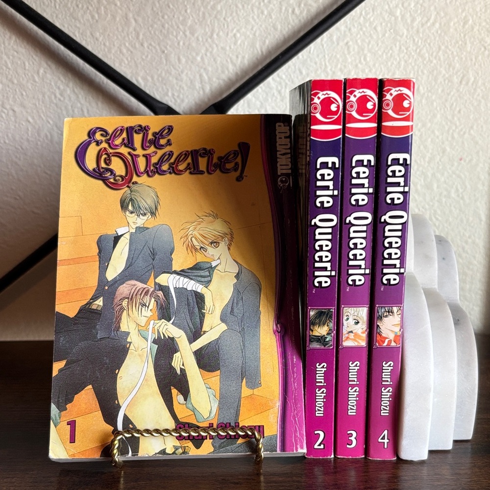 Eerie Queerie manga volumes 1-4 set